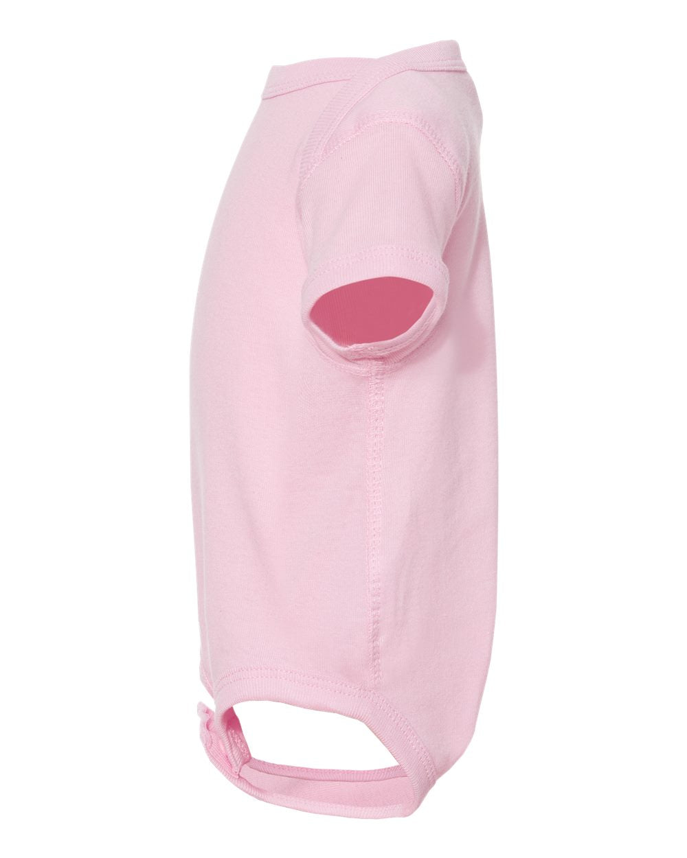 Rabbit Skins Infant Baby Rib Bodysuit 4400 #color_Pink
