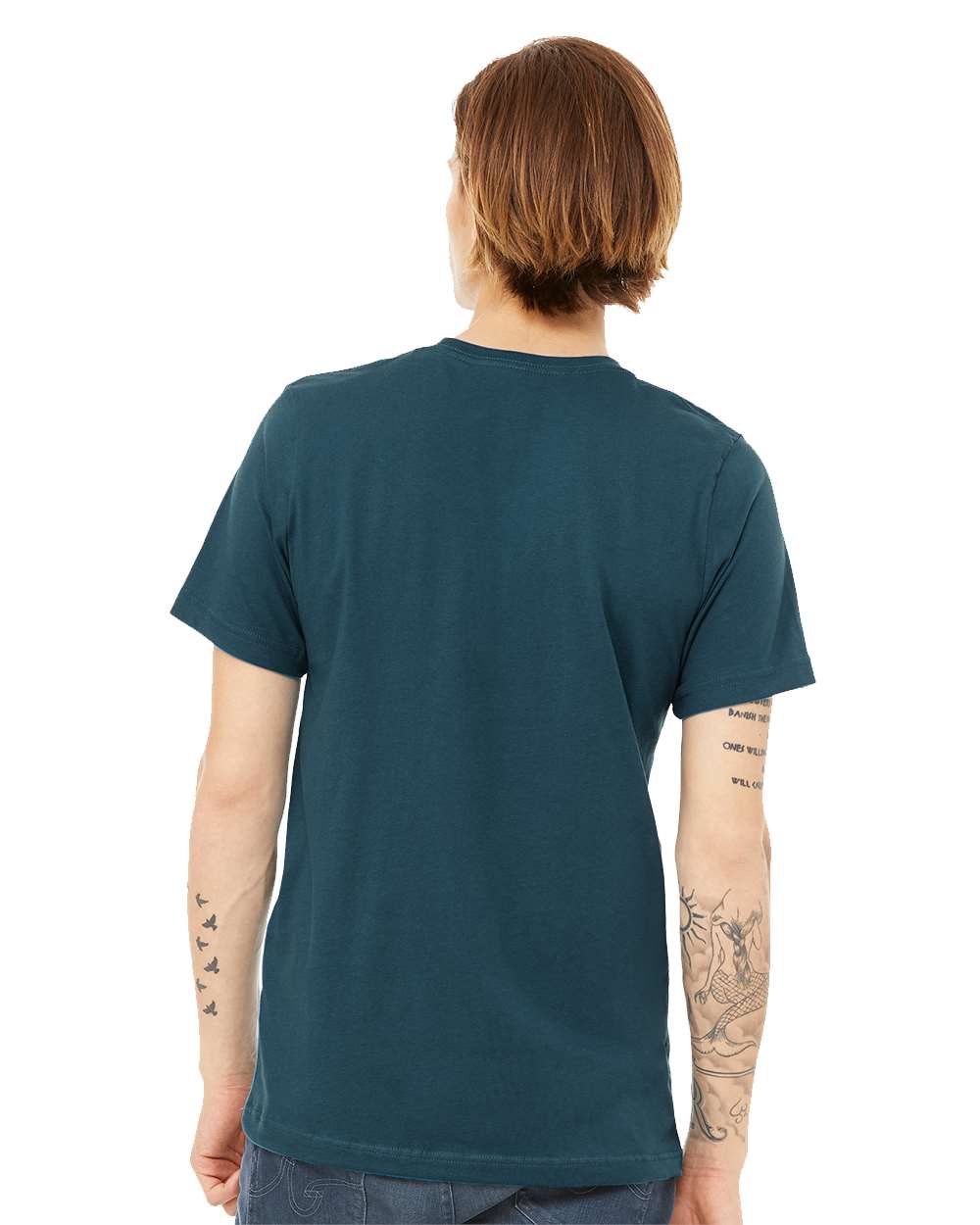 BELLA + CANVAS Unisex Jersey Tee 3001 #colormdl_Deep Teal