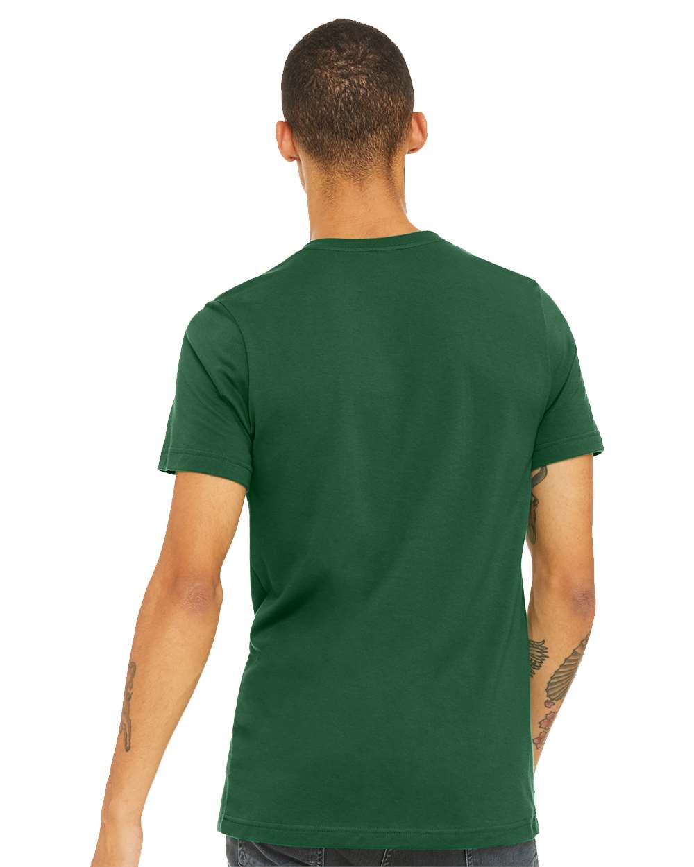 BELLA + CANVAS Unisex Jersey Tee 3001 #colormdl_Evergreen