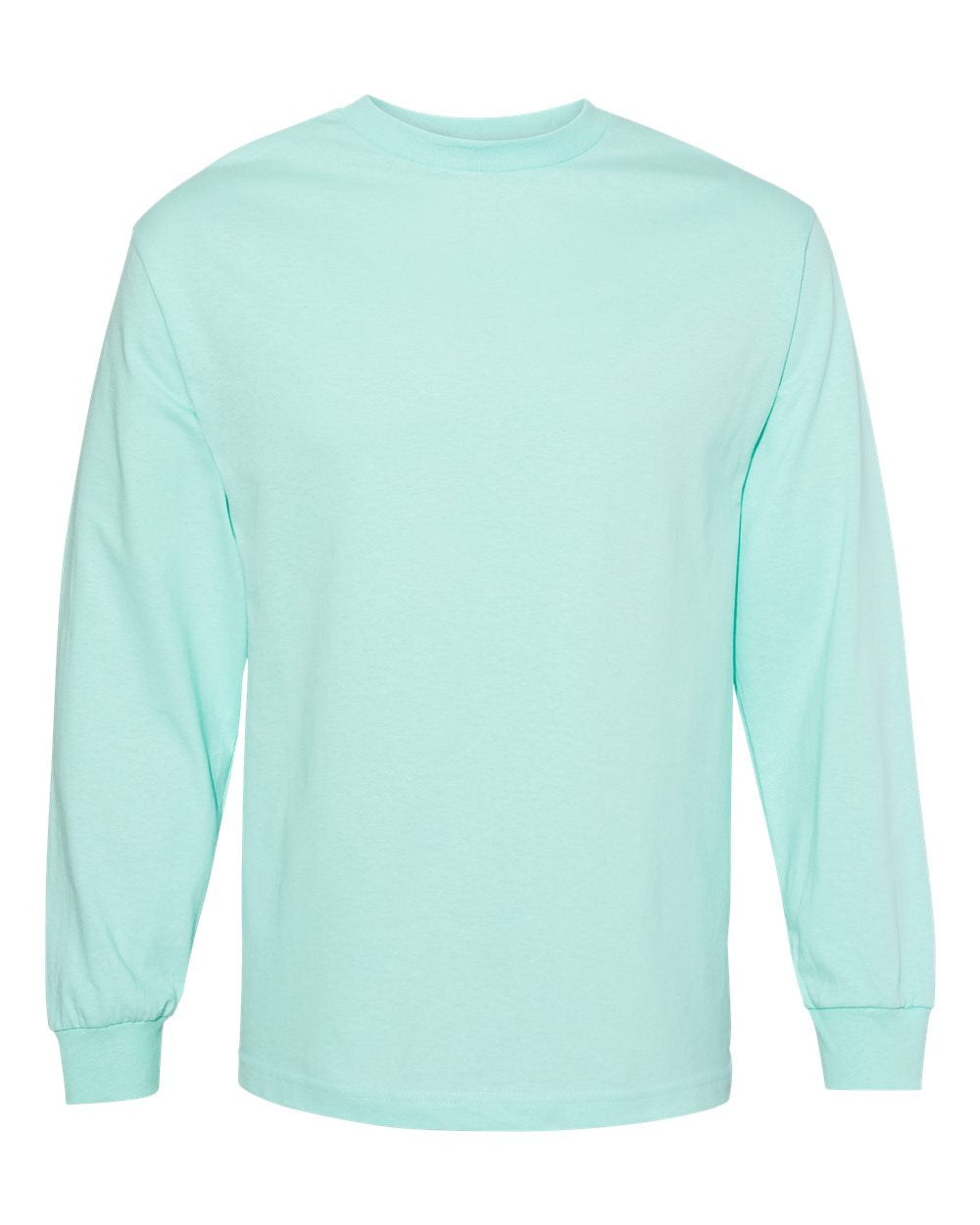 American Apparel  1304 Unisex Heavyweight Cotton Long Sleeve Tee #color_Celadon