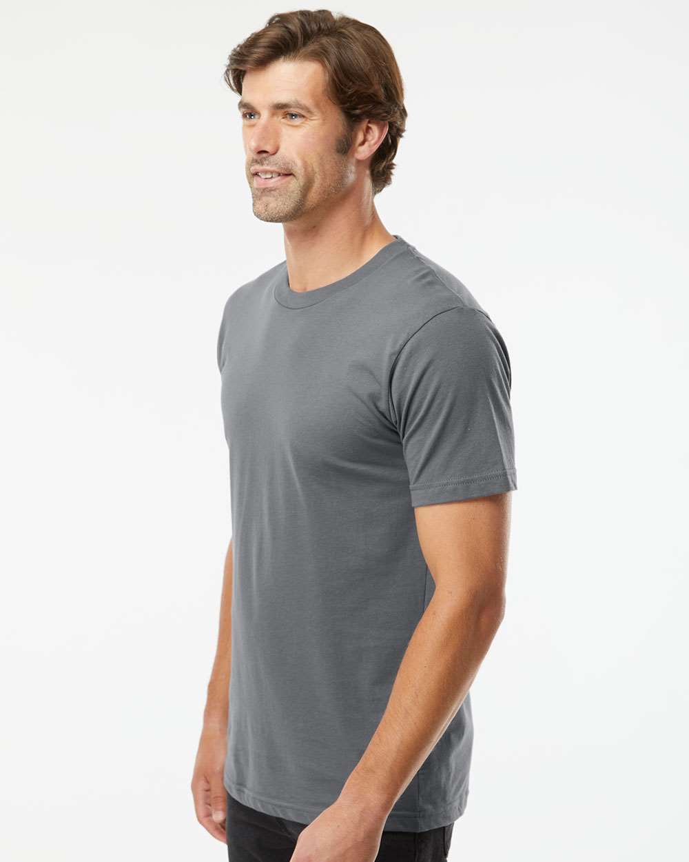 American Apparel 2001 Fine Jersey Tee #colormdl_Asphalt