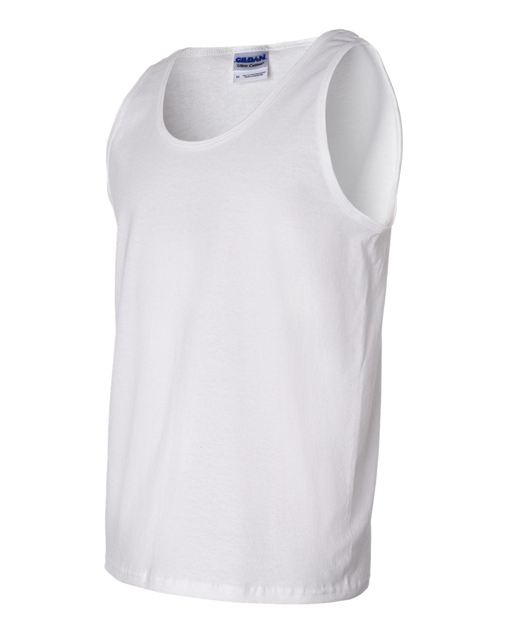 Gildan Ultra Cotton® Tank Top 2200 #color_White