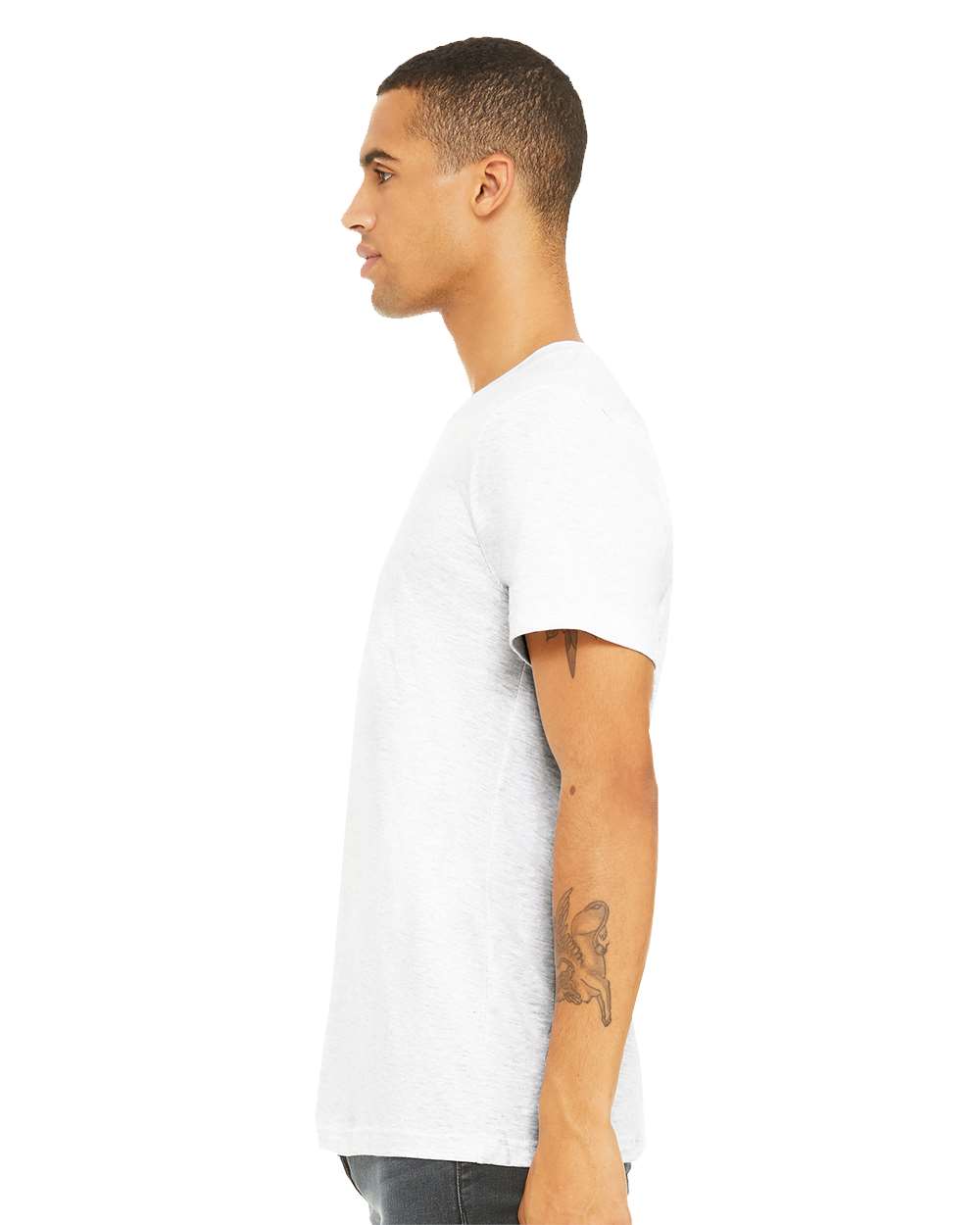 mdl Ash Color BELLA + CANVAS Unisex Jersey Tee