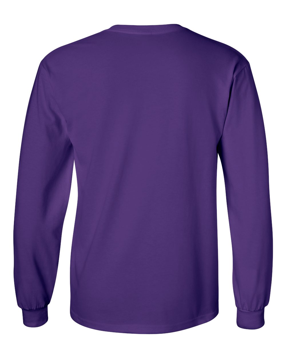 Gildan Ultra Cotton® Long Sleeve T-Shirt 2400 #color_Purple