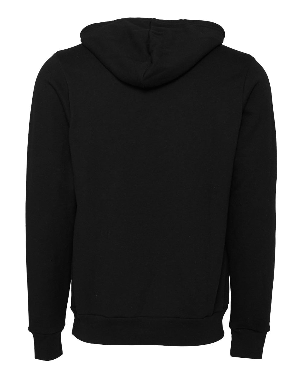 BELLA + CANVAS Unisex Sponge Fleece Hoodie 3719 #color_DTG Black