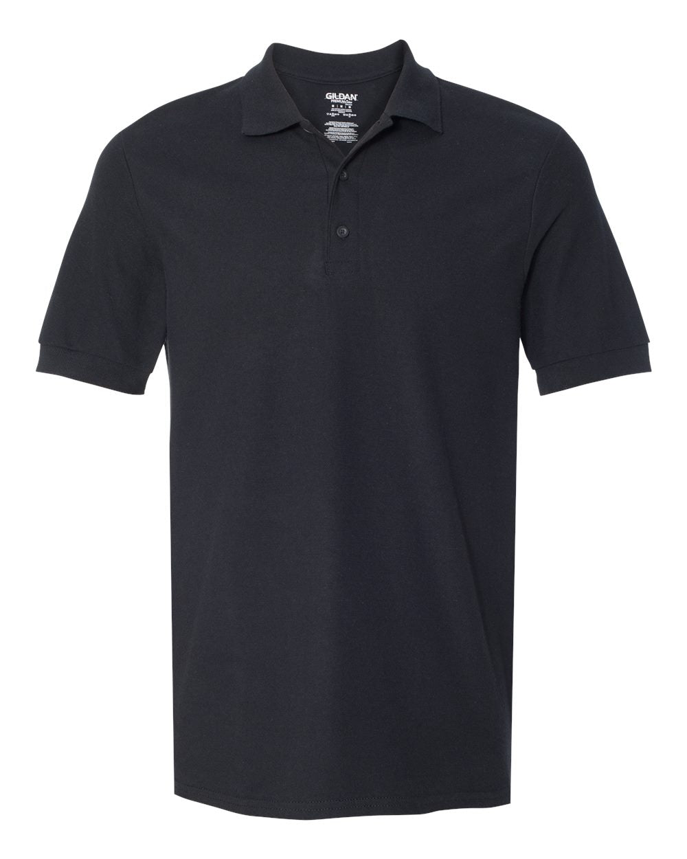 Gildan Premium Cotton® Double Piqué Polo 82800 #color_Black