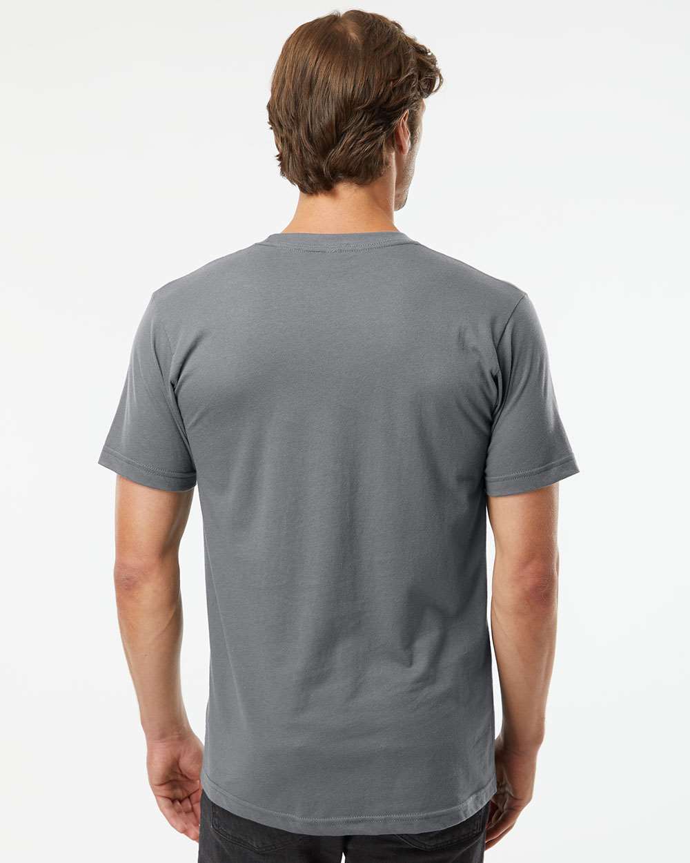 American Apparel 2001 Fine Jersey Tee #colormdl_Asphalt