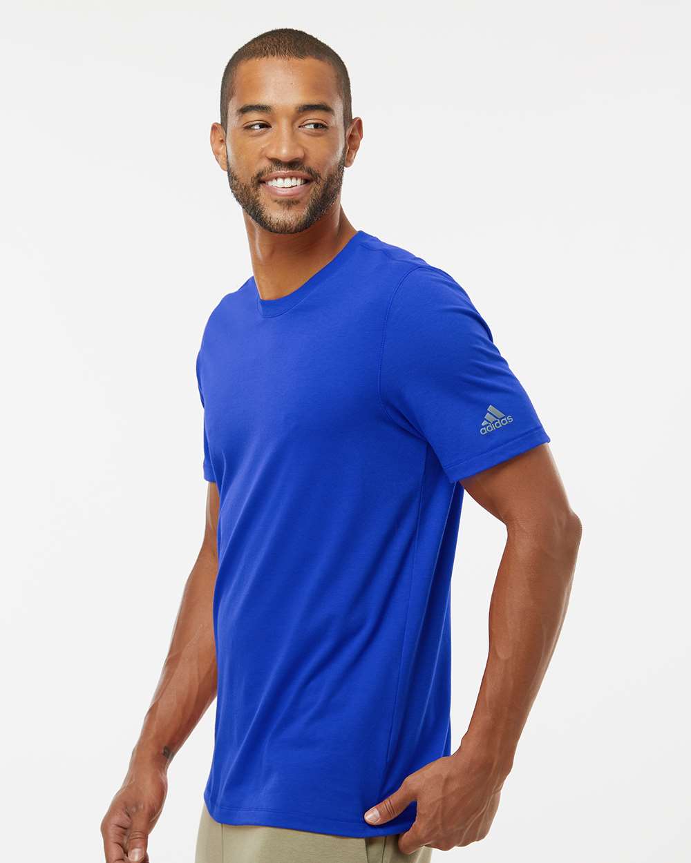 Adidas A556 Blended T-Shirt #colormdl_Collegiate Royal