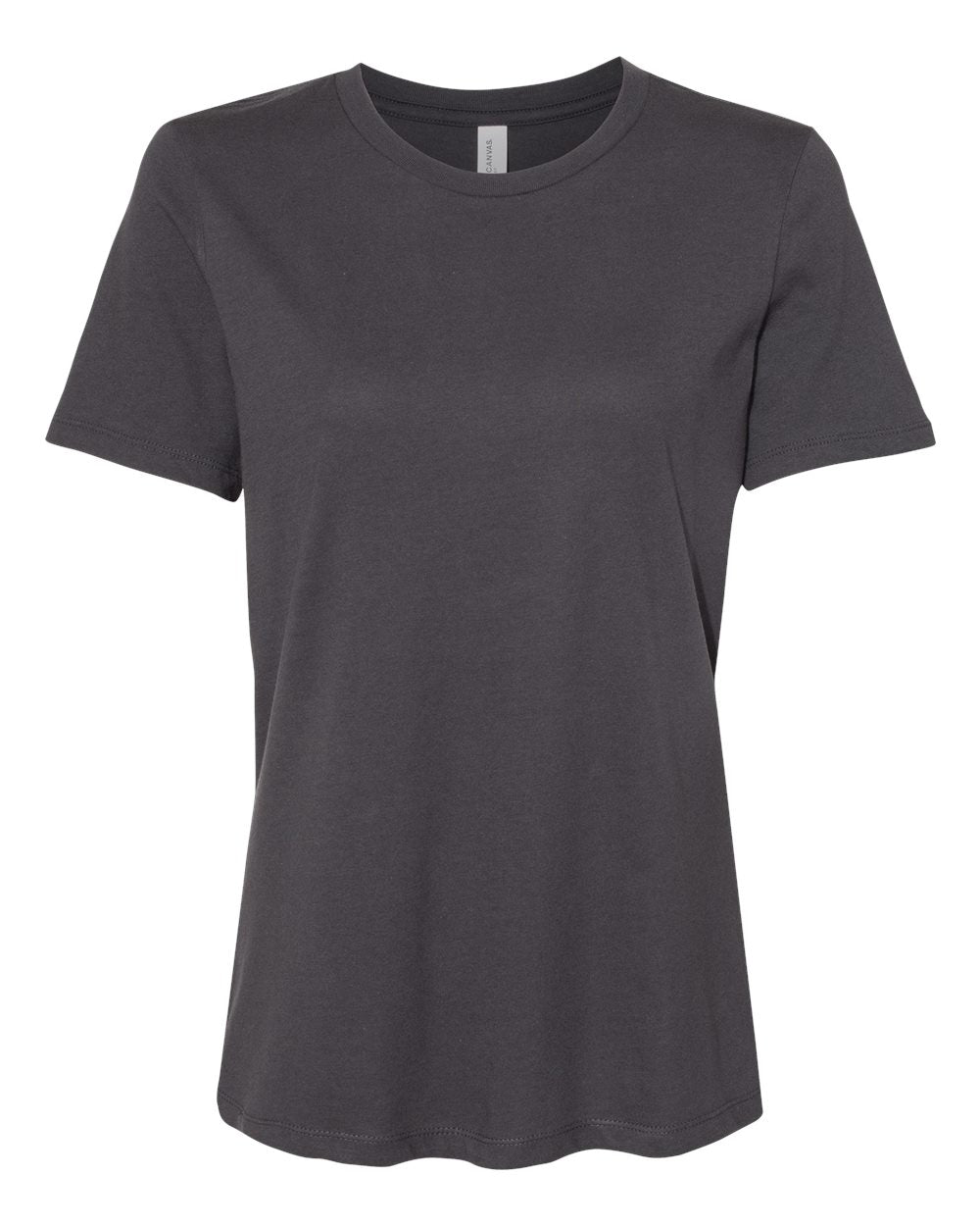 Dark Grey Color Women’s Relaxed Jersey Tee