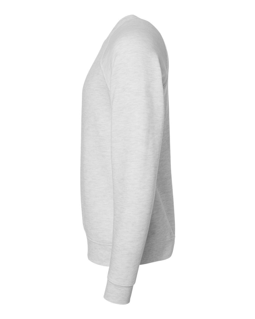 Ash Color Unisex Sponge Fleece Raglan Crewneck Sweatshirt