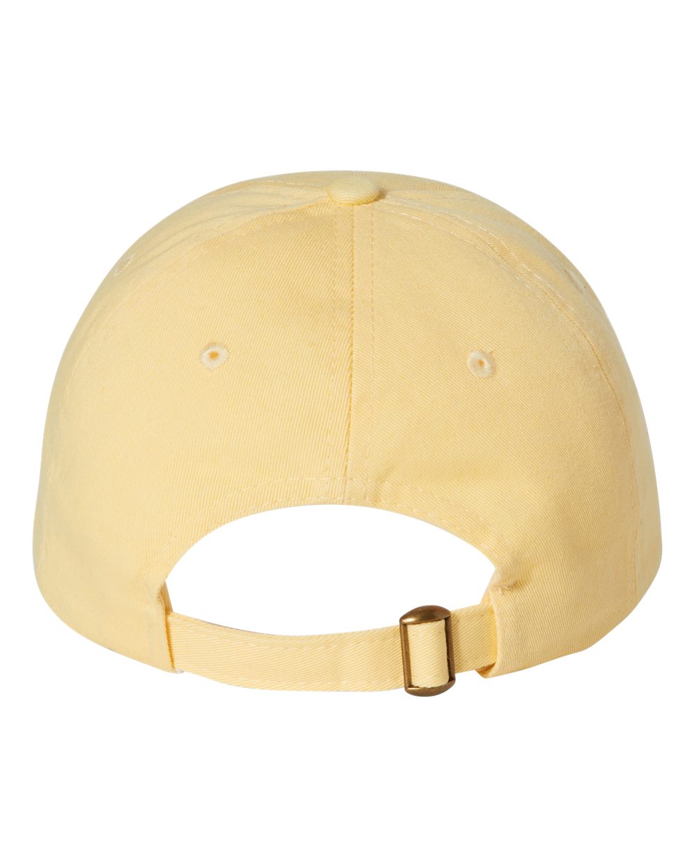 Butter Stitch Color Adult Bio-Washed Classic Dad’s Cap Back View