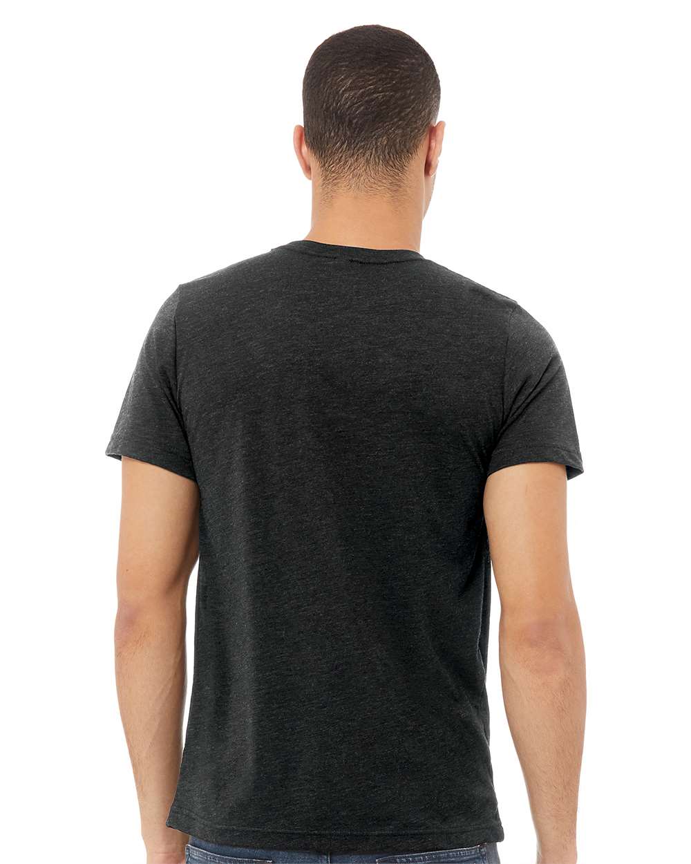 mdl Charcoal Black Triblend Color Unisex Triblend Tee