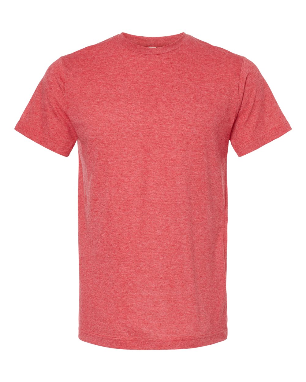 M&O Deluxe Blend T-Shirt 3541 #color_Heather Red