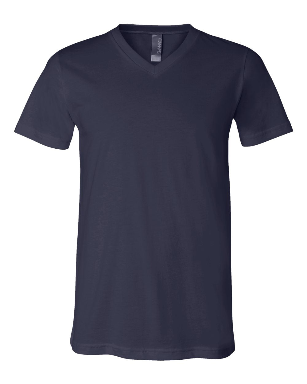 BELLA + CANVAS Unisex Jersey V-Neck Tee 3005 #color_Navy