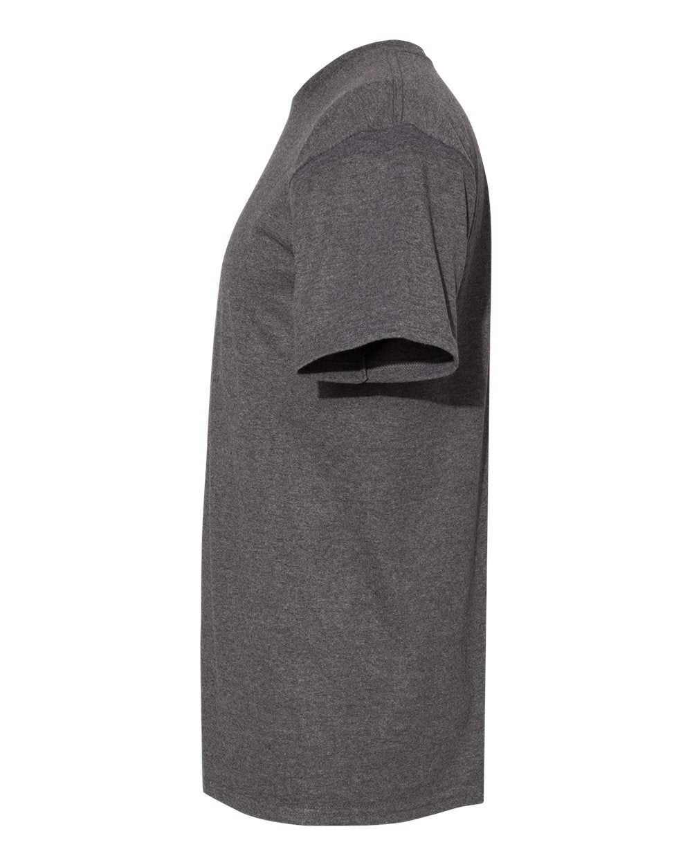 American Apparel 1701 Midweight Cotton Unisex Tee #color_Heather Charcoal