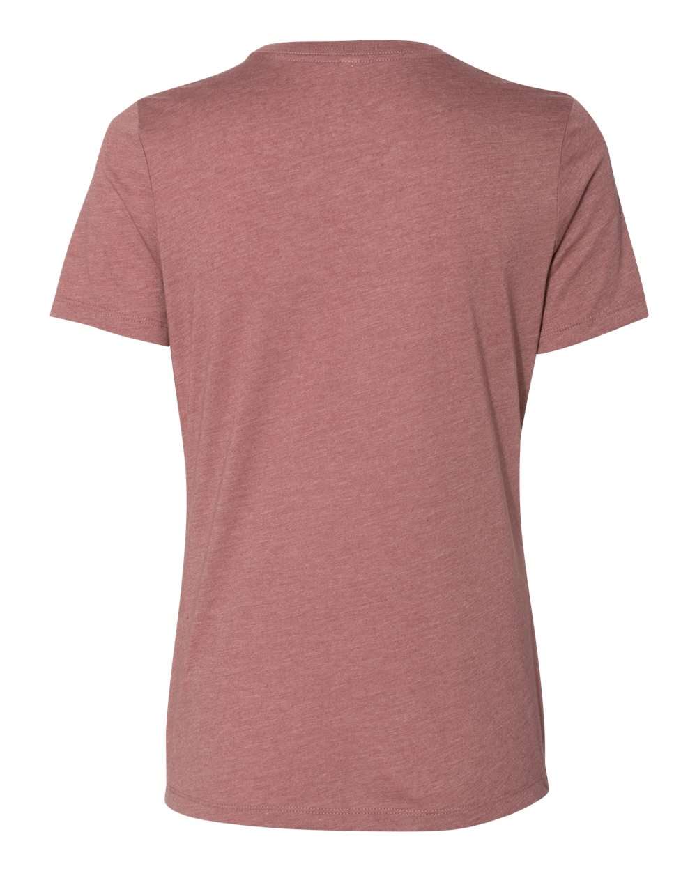 BELLA + CANVAS Women’s Relaxed Fit Heather CVC Tee 6400CVC Heather Mauve Color Women’s Relaxed Fit Heather CVC Tee