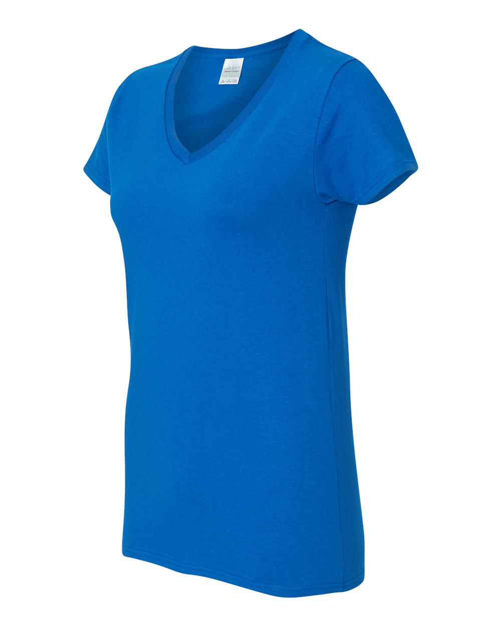 Gildan Heavy Cotton™ Women’s V-Neck T-Shirt 5V00L #color_Royal