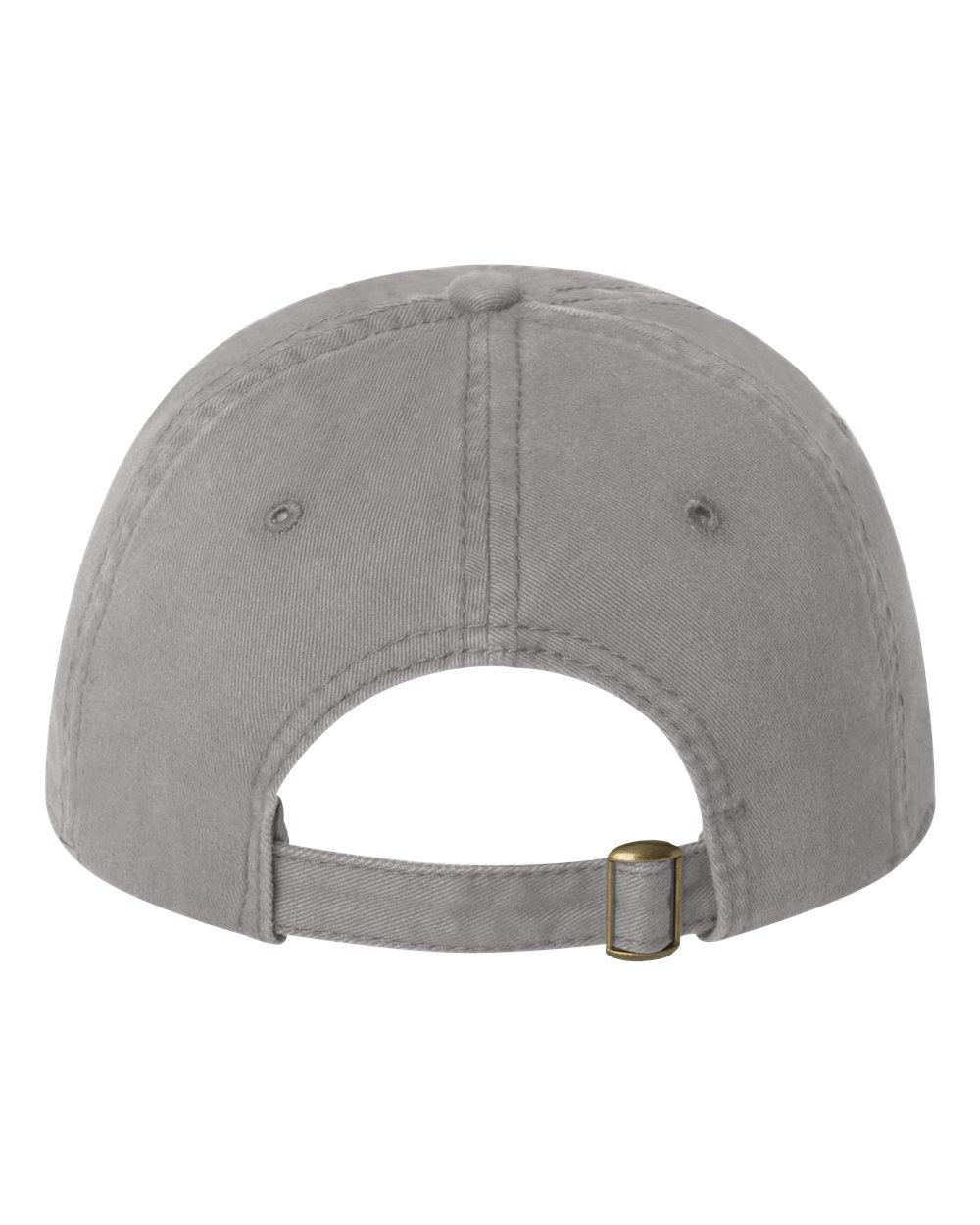 Grey Color Sportsman Unstructured Cap Back View