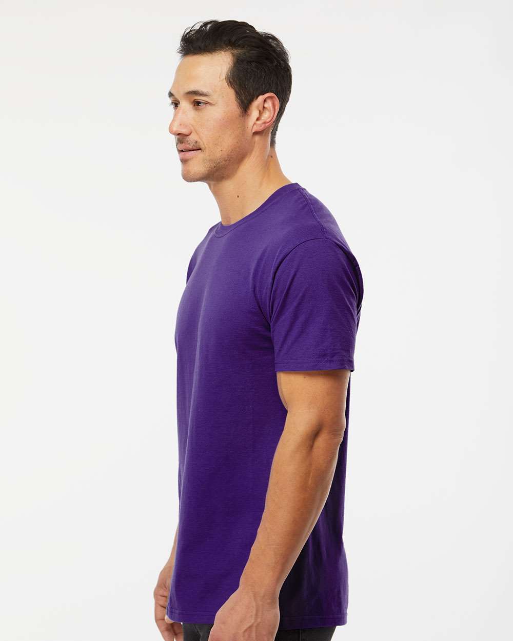 M&O Ring-Spun T-Shirt 5500 #colormdl_Azure