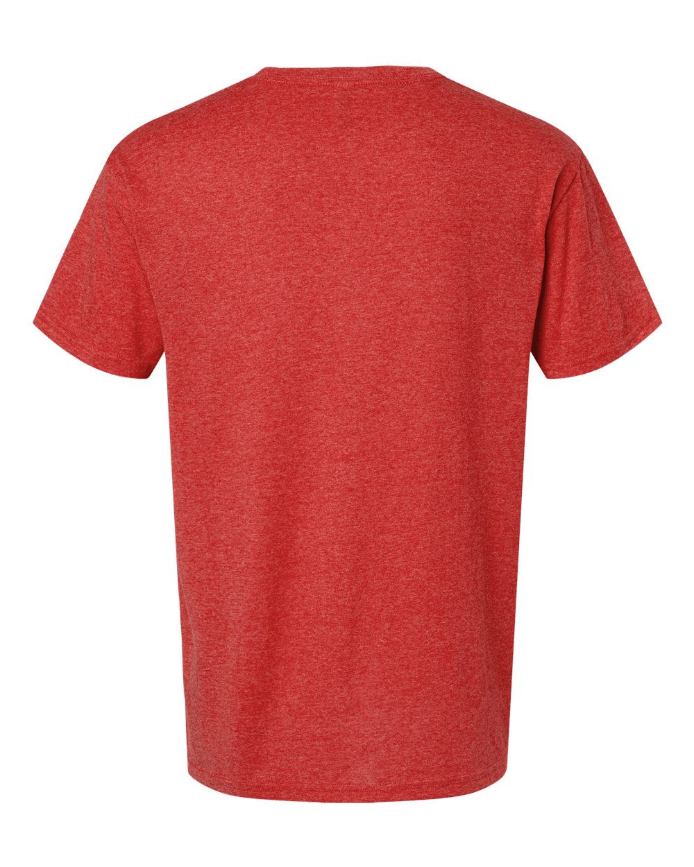M&O Gold Soft Touch T-Shirt 4800 #color_Heather Red