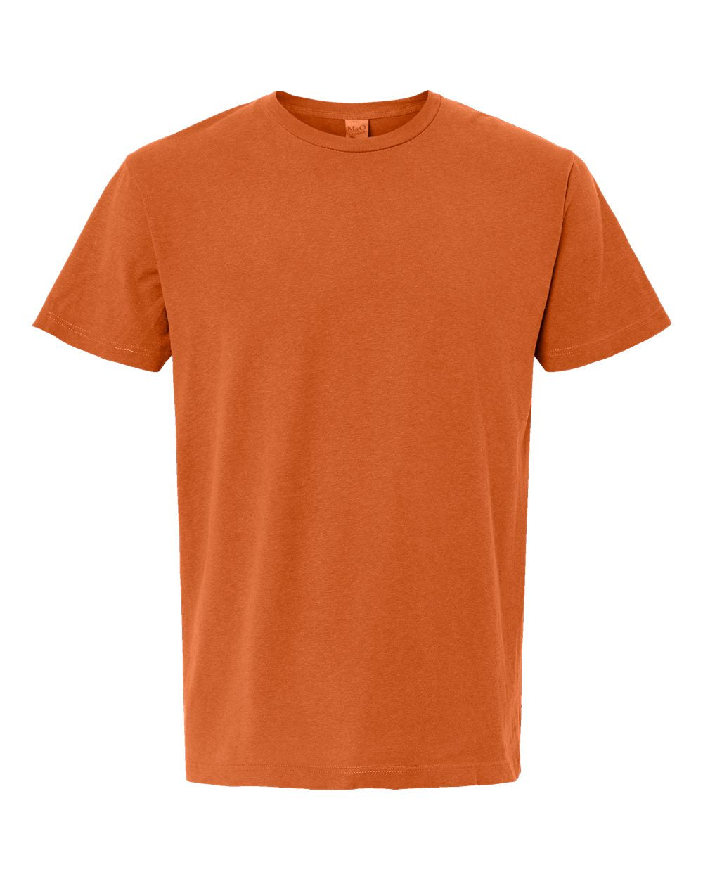 M&O Unisex Vintage Garment-Dyed T-Shirt 6500M #color_Burnt Orange