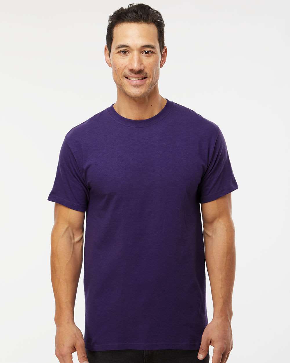 M&O Gold Soft Touch T-Shirt 4800 #colormdl_Purple