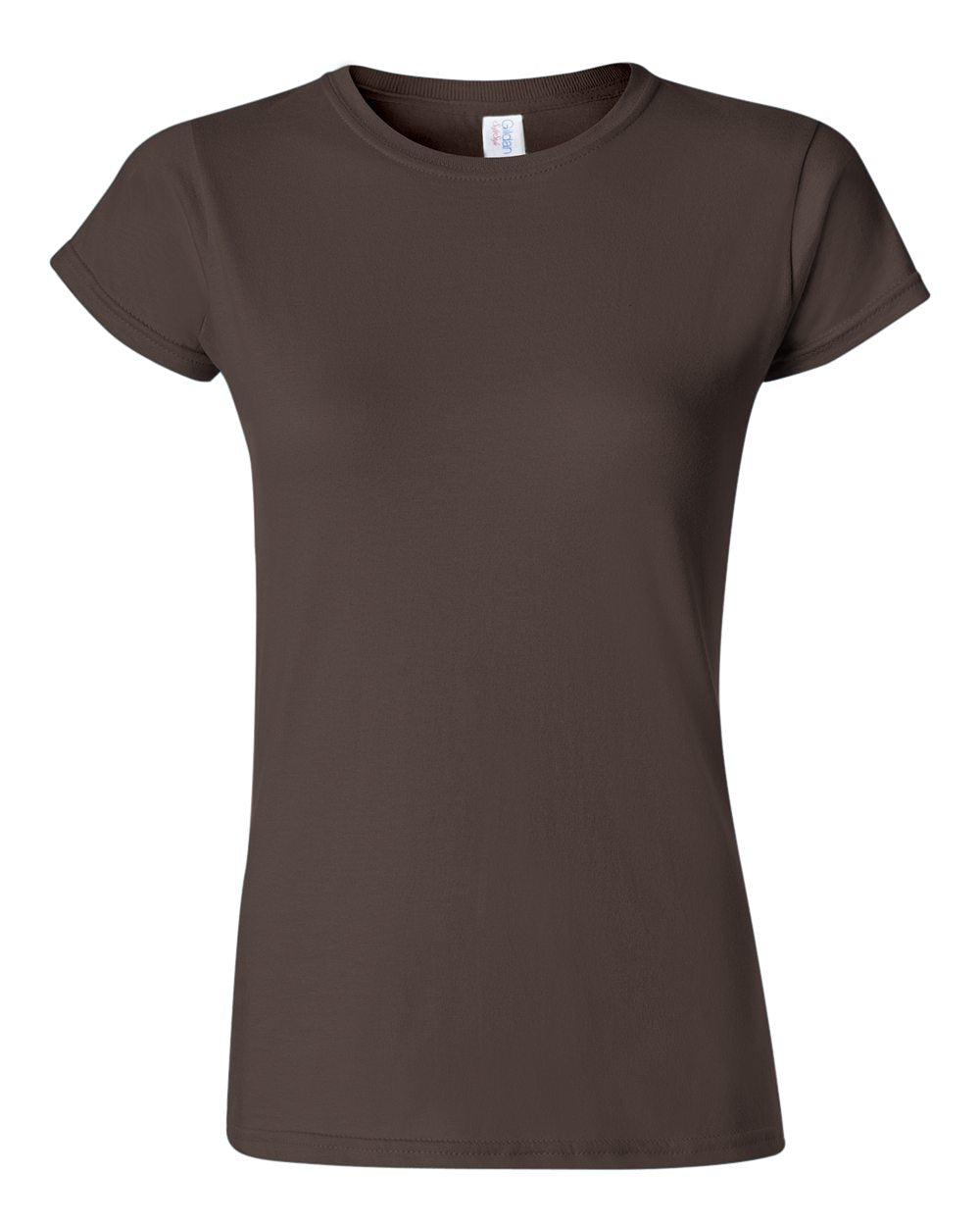 Gildan Softstyle® Women’s T-Shirt 64000L #color_Dark Chocolate