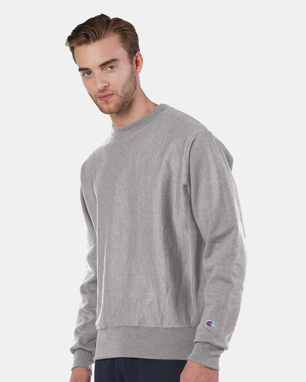 Champion Reverse Weave® Crewneck Sweatshirt S149 #colormdl_Oxford Grey