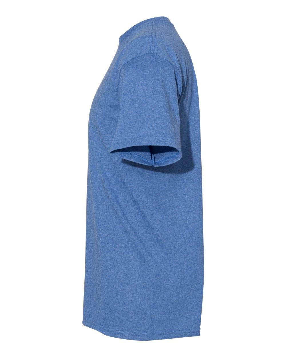 American Apparel 1701 Midweight Cotton Unisex Tee #color_Heather Royal