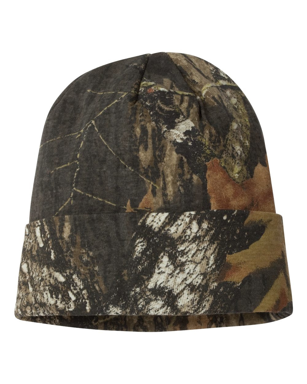 Mossy Oak BreakUp Color Kati 12" Camo Knit Beanie LCB12