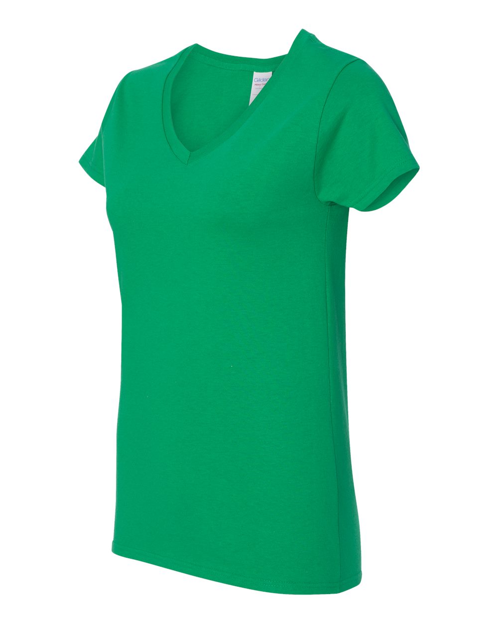 Gildan Heavy Cotton™ Women’s V-Neck T-Shirt 5V00L #color_Irish Green