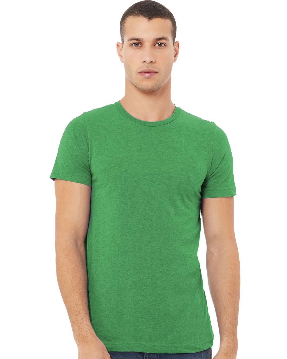 mdl Green Triblend Color Unisex Triblend Tee