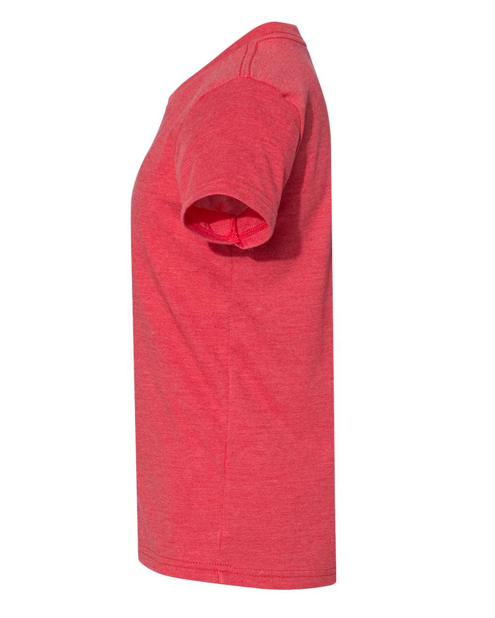 BELLA + CANVAS Youth CVC Unisex Jersey Tee 3001YCVC #color_Heather Red