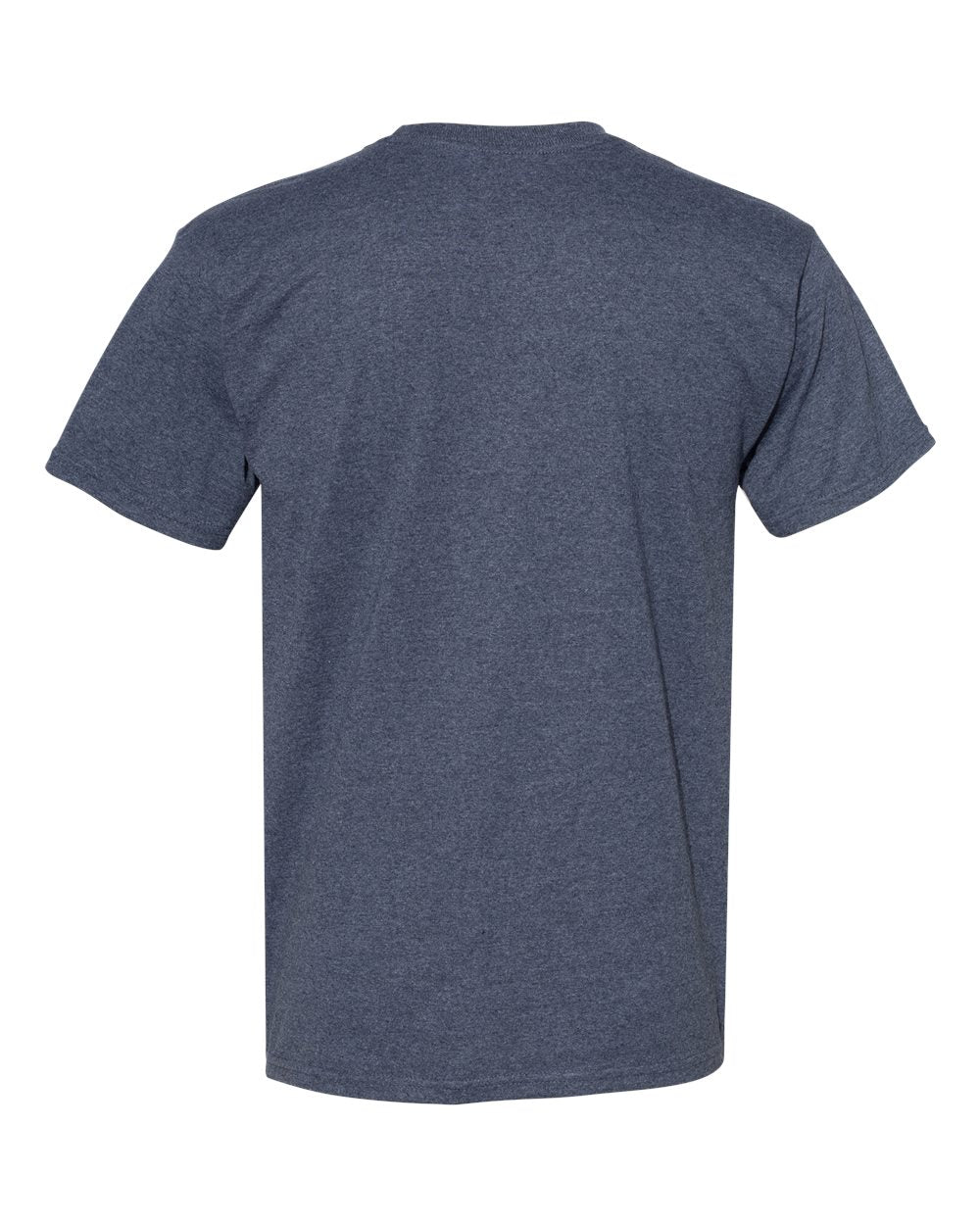 American Apparel 1701 Midweight Cotton Unisex Tee #color_Heather Navy