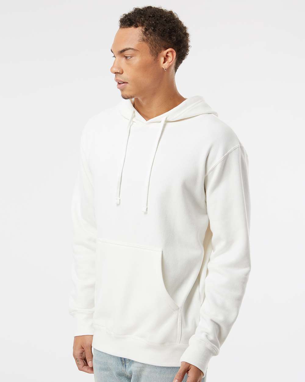 Independent Trading Co. Unisex Midweight Pigment-Dyed Hooded Sweatshirt PRM4500 #colormdl_Prepared For Dye