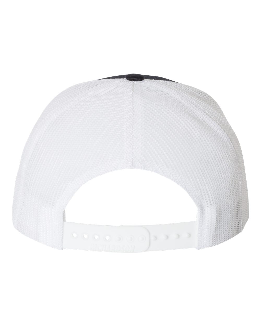 Navy and White Color Adjustable Snapback Trucker Cap