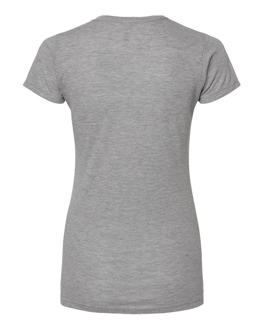 M&O Women's Deluxe Blend T-Shirt 3540 #color_Heather Grey
