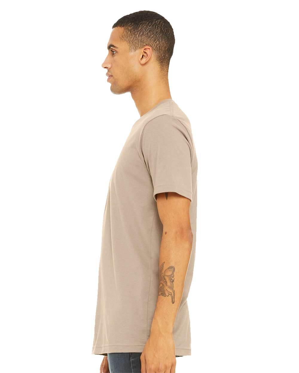 BELLA + CANVAS Unisex Jersey Tee 3001 mdl Tan Color Unisex Jersey Tee