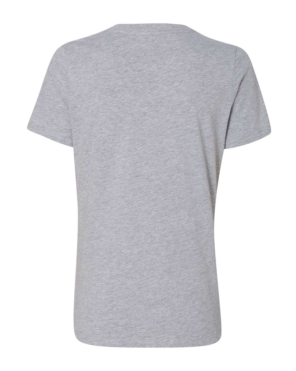 Athletic Heather Color Women's Relaxed Heather CVC V-Neck Tee