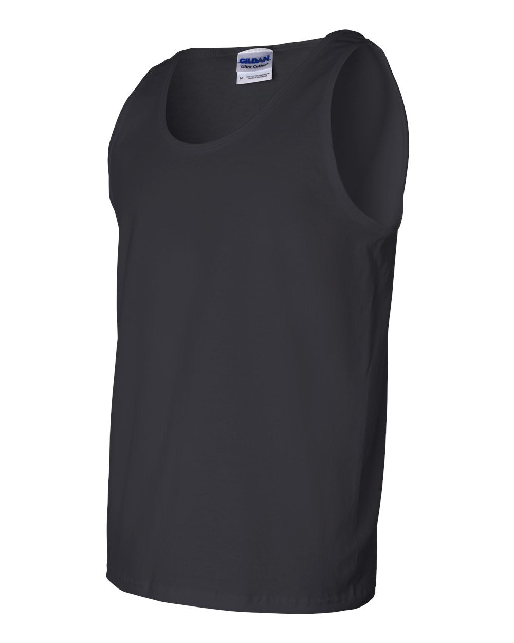 Gildan Ultra Cotton® Tank Top 2200 #color_Black
