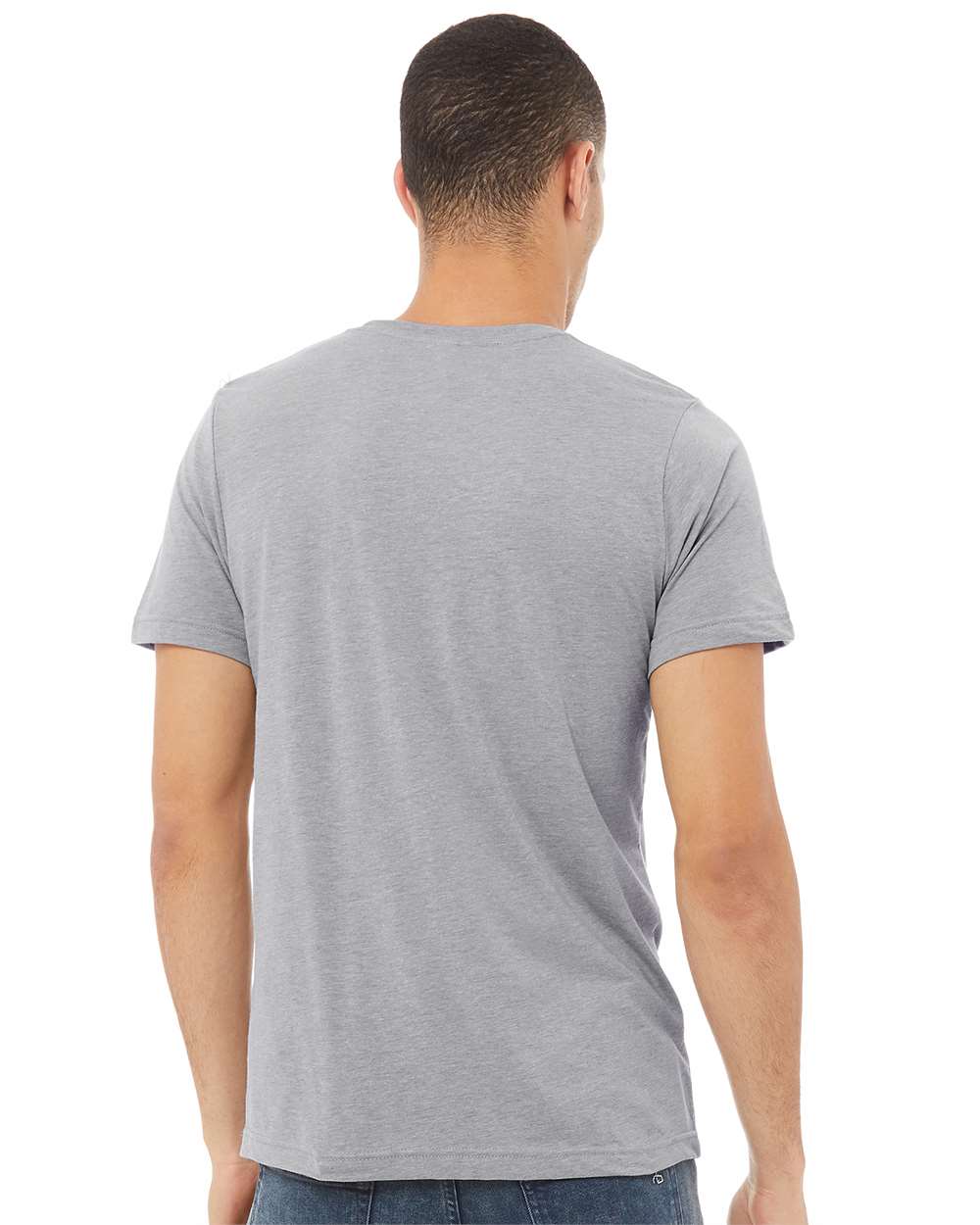 mdl Athletic Grey Triblend Color Unisex Triblend Tee