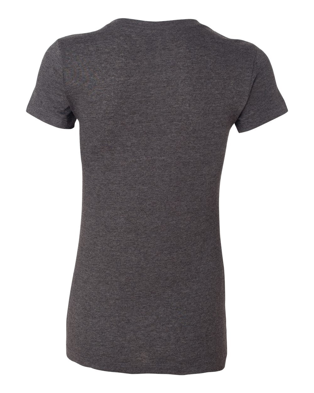 Dark Grey Heather Color Women's Slim Fit Tee