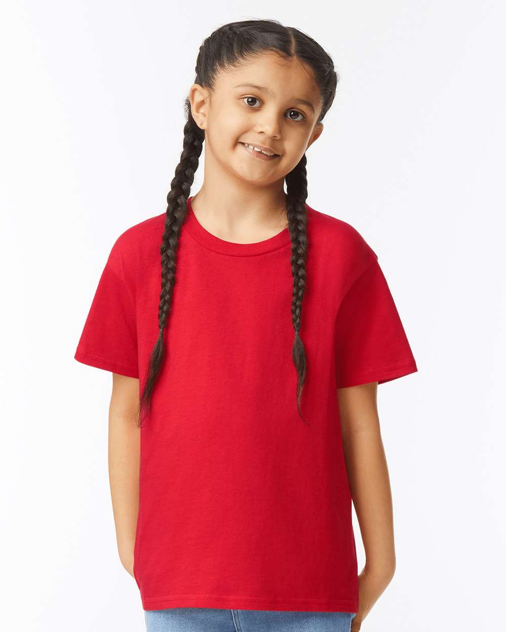 Gildan Softstyle® Youth T-Shirt 64000B #colormdl_Red