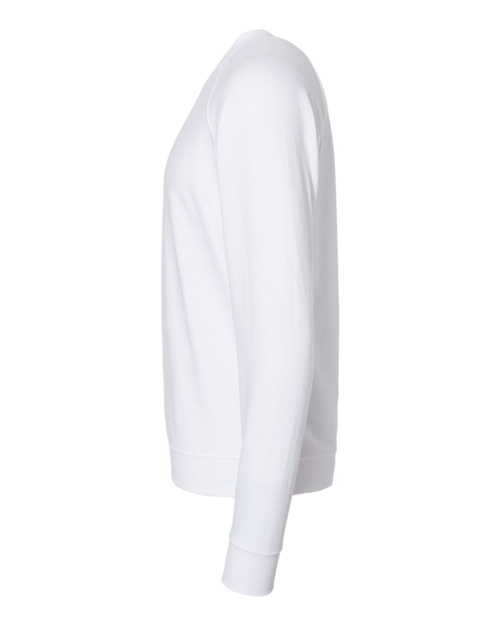 Independent Trading Co. Icon Unisex Lightweight Loopback Terry Crewneck Sweatshirt SS1000C #color_White