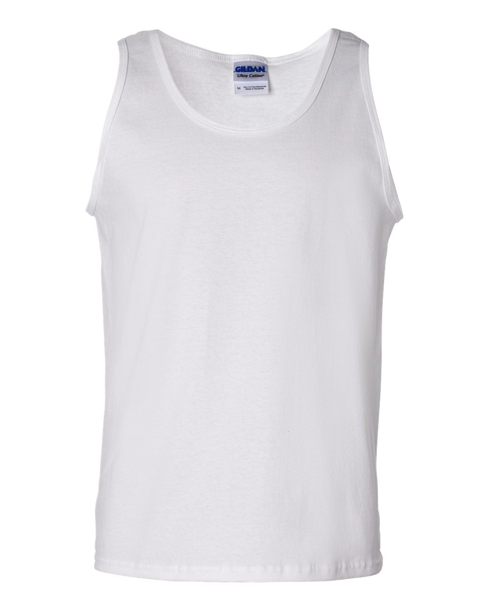Gildan Ultra Cotton® Tank Top 2200 #color_White