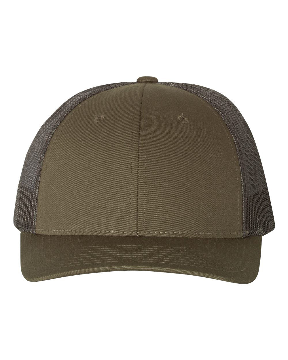 Chocolate, Chip, Grey and Brown Color Richardson Low Pro Trucker Cap