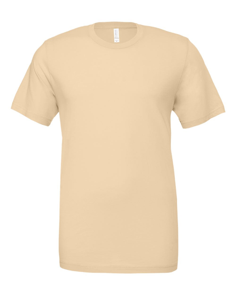 BELLA + CANVAS Unisex Jersey Tee 3001 Soft Cream Color Unisex Jersey Tee