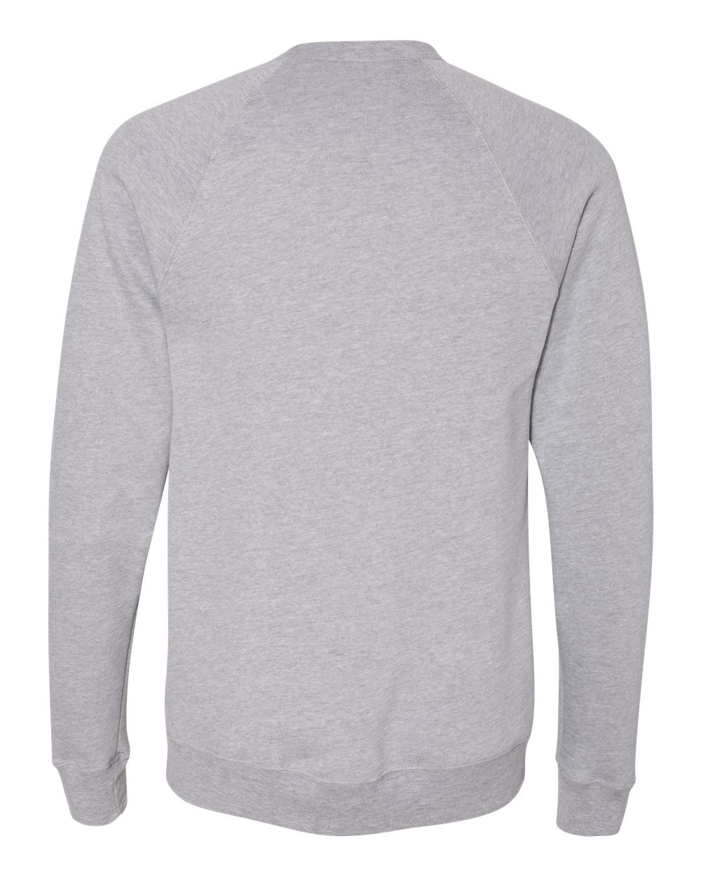 Athletic Heather Color Unisex Sponge Fleece Raglan Crewneck Sweatshirt