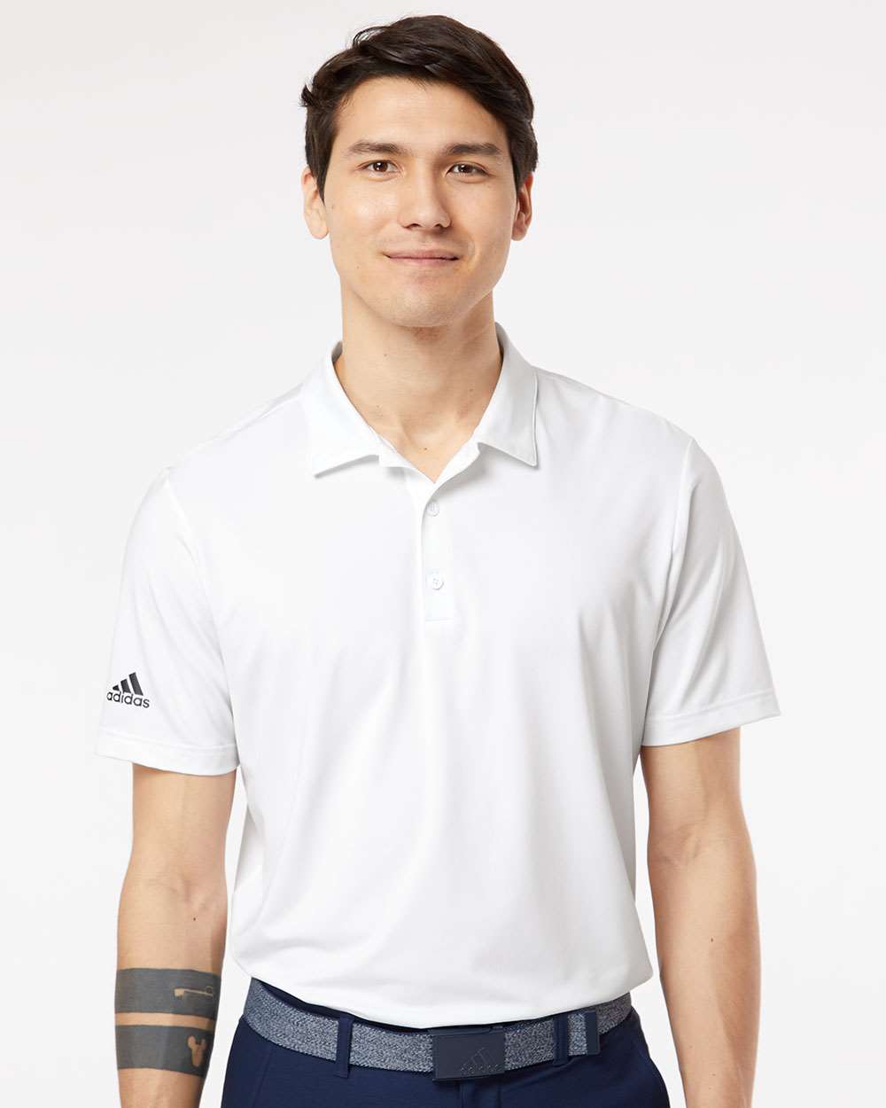 Adidas A514 Ultimate Solid Polo #colormdl_White