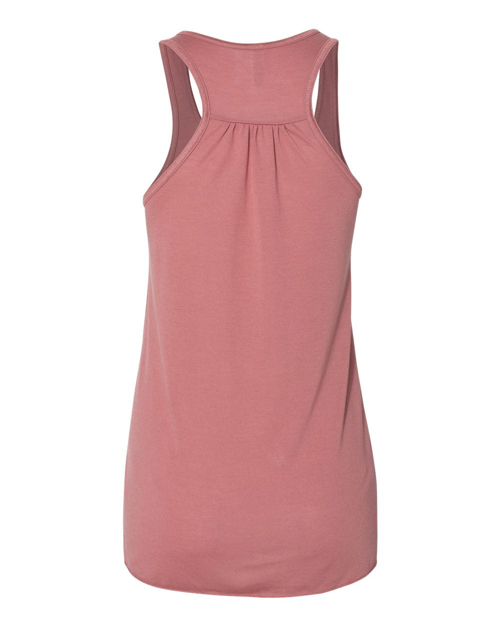 Mauve Color Women's Flowy Racerback Tank
